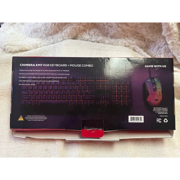 iBUYPOWER Chimera KM7 RGB Keyboard + mouse combo - Picture 4 of 5